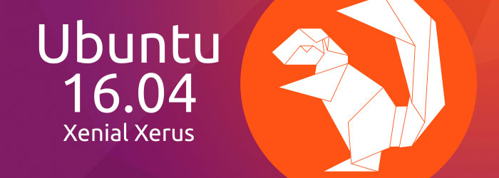 Ubuntu 16.04 LTS Xenial Xerus